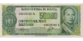 Bolivia 50000 1981 UNC P-170/A2